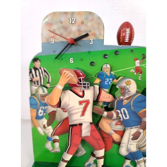 Vintage The Original Football Clock Electronic Lights & Sound Fun-Damental 1999 - Picture 6 of 11